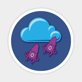 Cloudy with a chance of squidfall Magnet